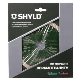 Диск алмазный по керамограниту и природному камню SHYLD 150х1.6х22.2/25.4мм (30310) — Фото 1