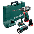 Аккумуляторная дрель-шуруповерт Metabo PowerMaxx BS Basic + набор бит